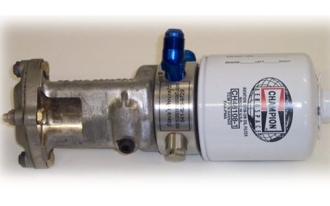 Oil cooler block