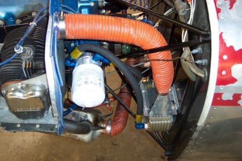 Oil cooler install