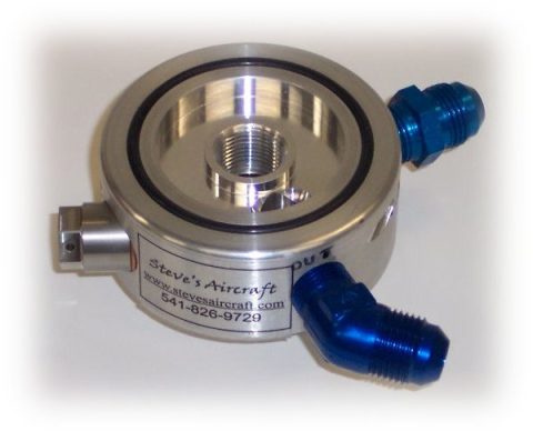 Oil cooler block