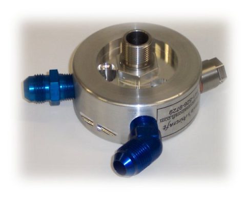 Oil cooler block