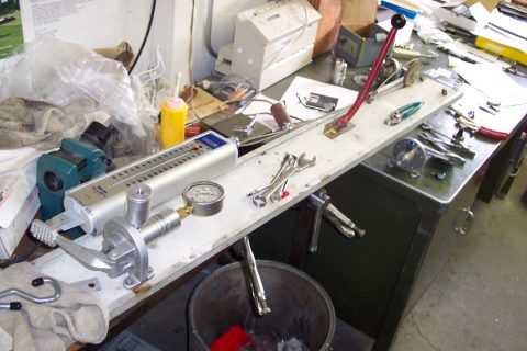 Brake test rig